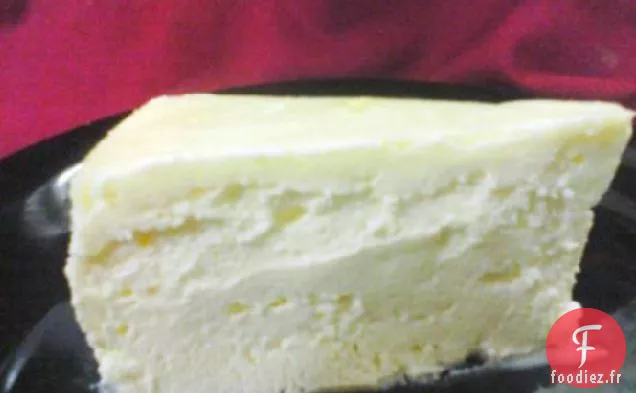Absolument le Meilleur Gâteau au fromage de New York (Par Oiseau) (Sans gluten)