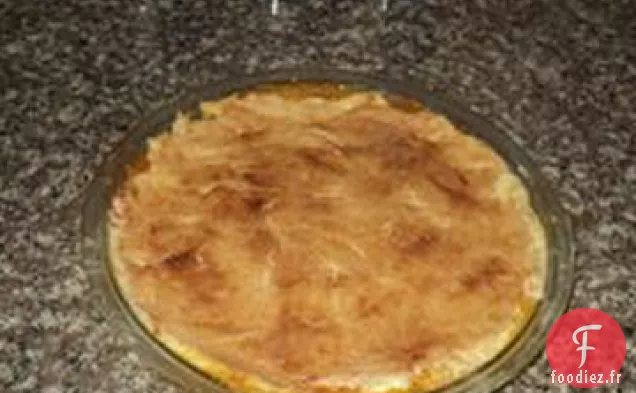 Gâteau au Fromage aux Pêches