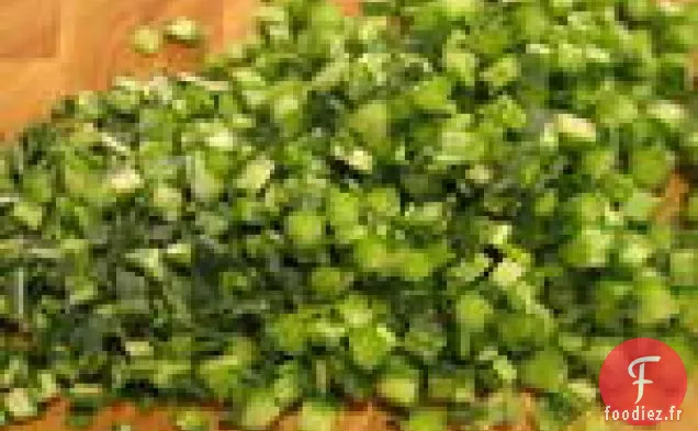 Légumes Verts de Collard Braisés à l'Ail