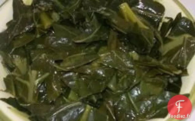 Délicieux Légumes Verts de Collard