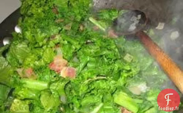 Verts de Collard Épicés