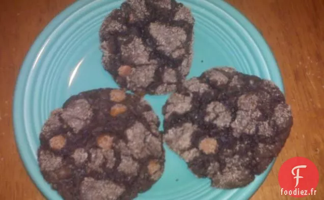 Brownies en Morceaux de Chocolat Noir