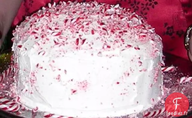 Gâteau de Canne aux Bonbons au Chocolat