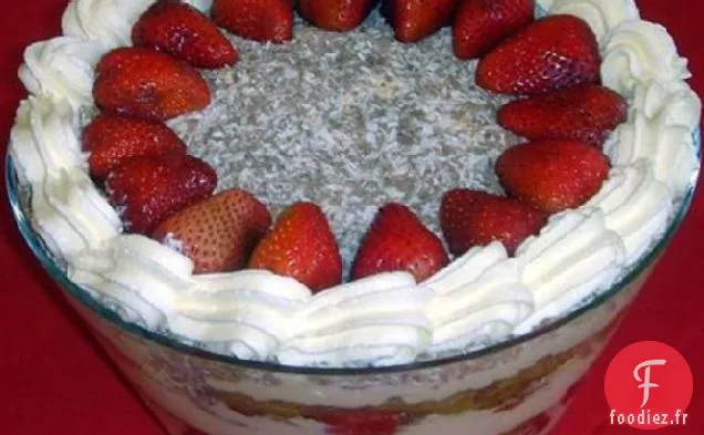 Bagatelle de Chocolat Blanc, Crème Irlandaise et Baies