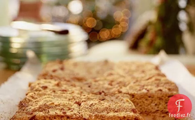 Gâteau Croquant Poire-Semoule de Maïs