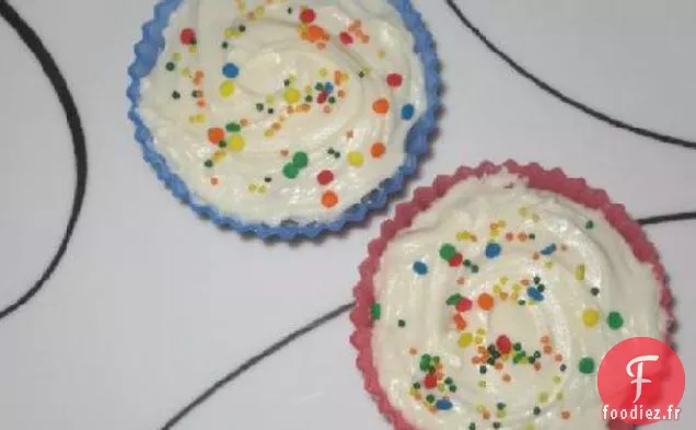 Cupcakes à la Vanille Sans Sucre Faible En Gras