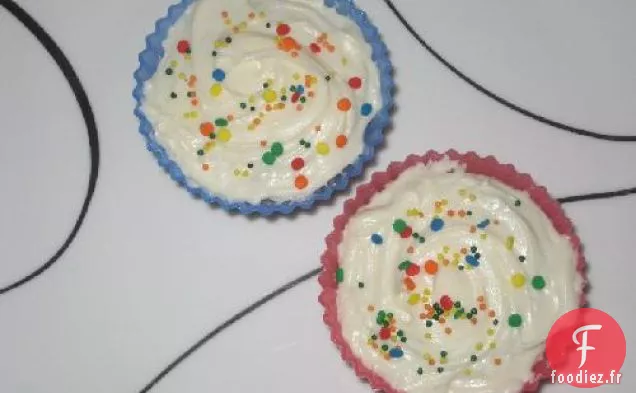 Cupcakes Au Fudge À La Crème Sure (À Base De Farine De Quinoa)