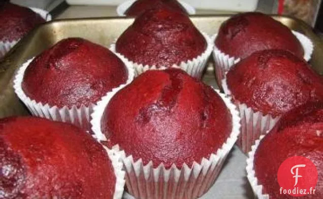 Cupcakes En Velours Rouge