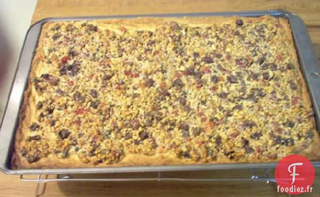 Carrés De Gâteau Aux Noix De Pécan (Ou N'Importe Quelle Noix Que Vous Préférez)