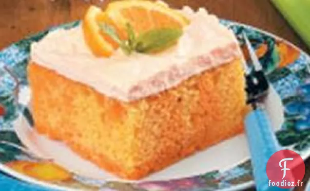 Gâteau à la Crème d'Orange