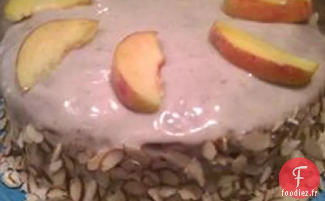 Gâteau aux Pêches et à la Crème