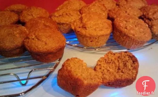 Muffins au Son d'avoine (Entrée de Pain de l'Amitié Amish)