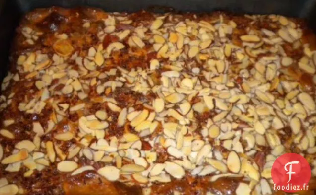 Brownies au Caramel aux Amandes Joy