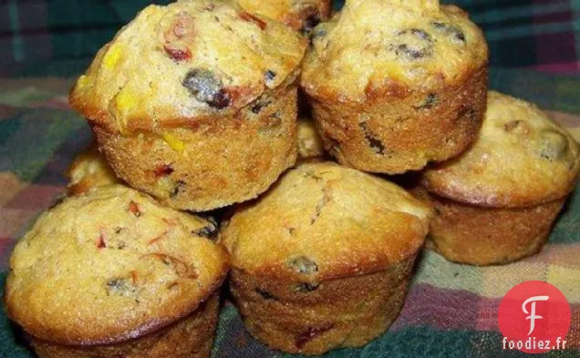 Muffins de Maïs aux Haricots Noirs