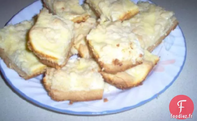 Carrés Au Fromage Au Citron