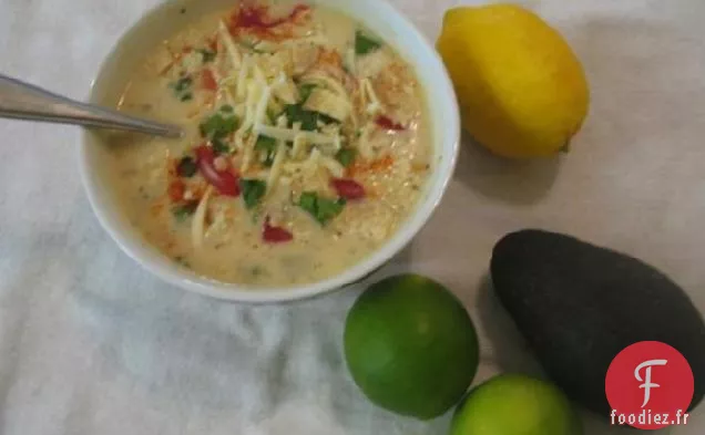 Tortilla de Poulet Épaisse et Savoureuse / Soupe Enchilada