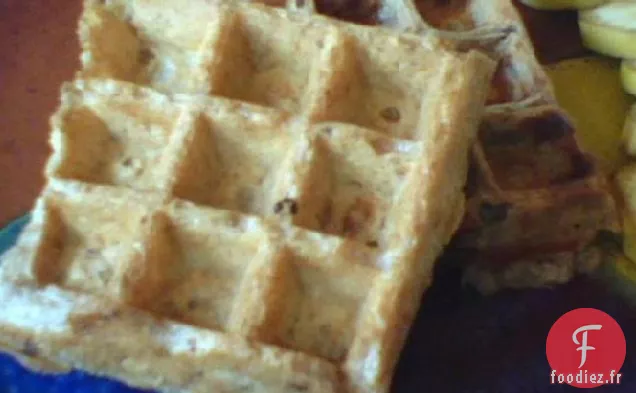 Les Meilleures Gaufres Végétaliennes À L'Avoine Et Aux Noix (Ou Crêpes)