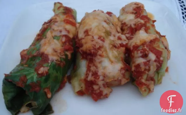 Rouleaux de Chou Farcis