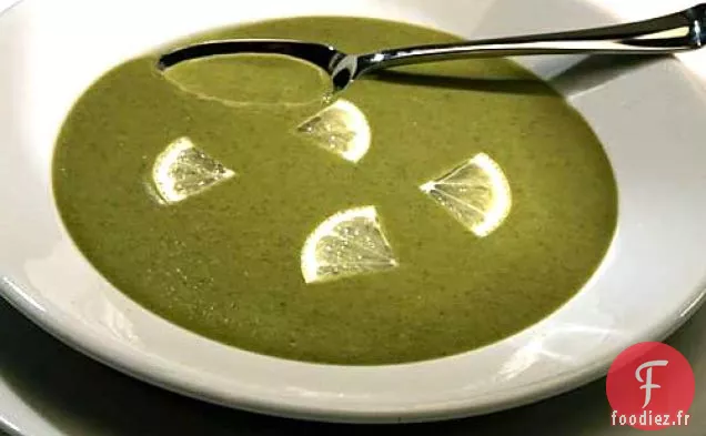 Soupe de Légumes Verts Mélangés