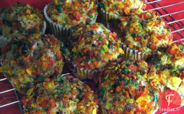 Muffins Arc-En-Ciel