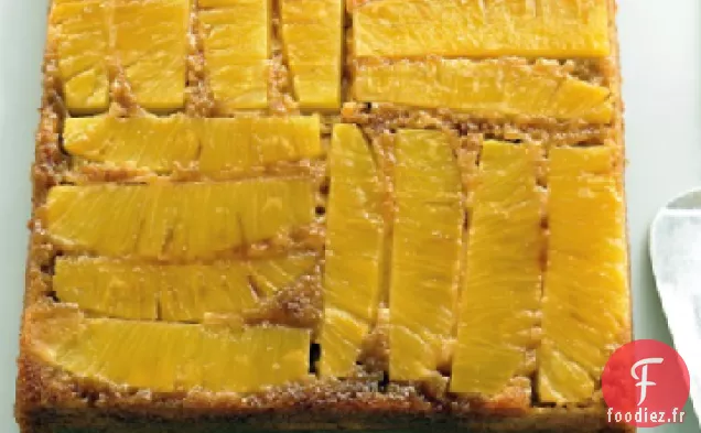 Gâteau à l'Envers à l'Ananas Léger