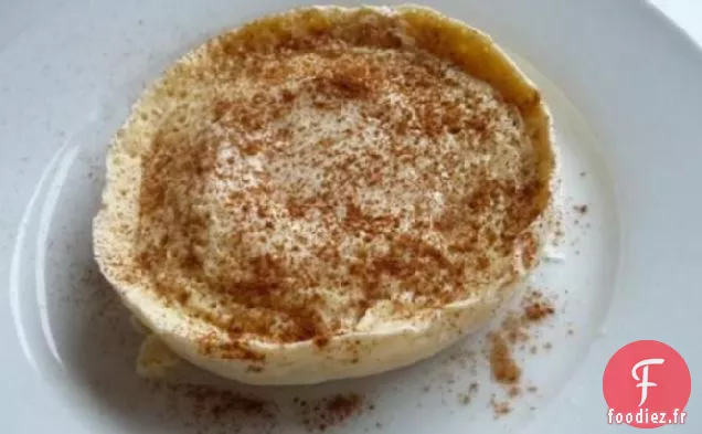 Soufflé Individuel au Fromage Doux et aux Œufs Faible en Glucides, Faible en Gras