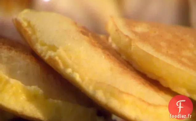 Galettes de Maïs au Parmesan