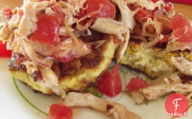 Gâteaux de Maïs au Poulet Fumé