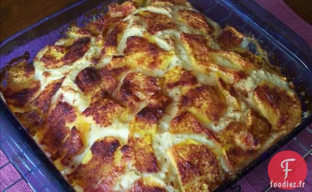 Gâteau Aux Pêches Fraîches