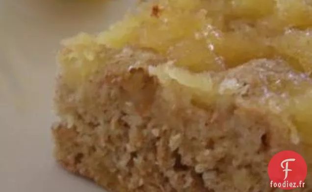 Gâteau À l'Ananas Du Côté Droit Plus Sain