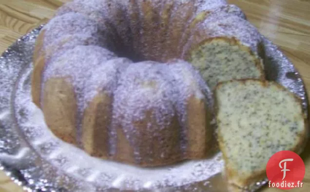 Gâteau aux Graines de Pavot au Citron Sain pour le Cœur