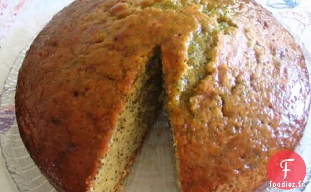 Gâteau aux Graines de Pavot à l'Orange de Levana