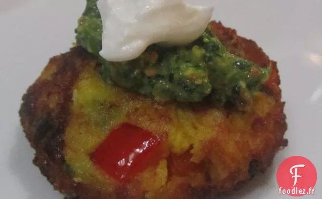 Gâteaux de Crabe en Papier de Riz à la Sauce Gingembre-Citron Vert