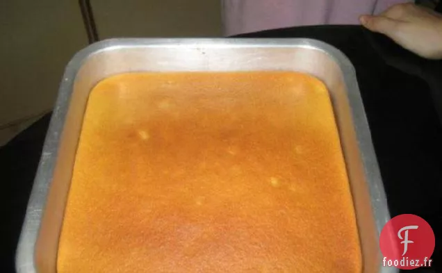Gâteau Éponge Orange