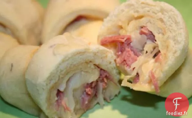 Reubens en Croissant Roulés Faciles