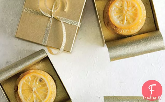 Gâteaux à l'envers aux Noix de Pin Limoncello