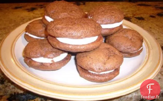 Tartes Whoopie Avec Glaçage De 7 Minutes