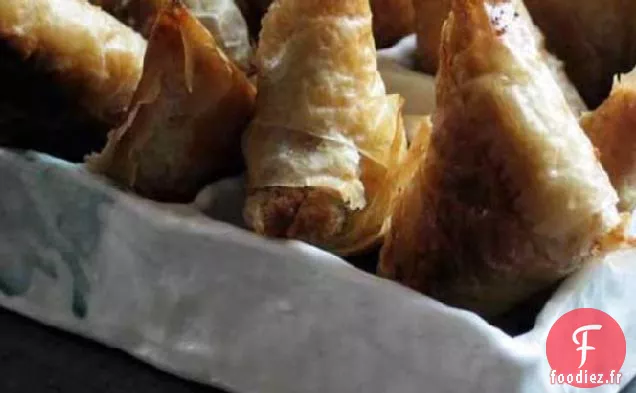 Briouats Au Miel Et aux Amandes