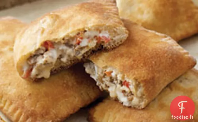 Calzones de Saucisses et Légumes