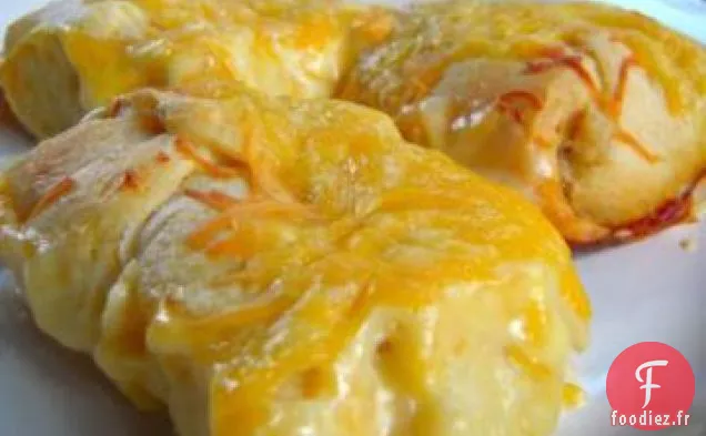 Casserole de Rouleau de Croissant de Poulet de Kittencal