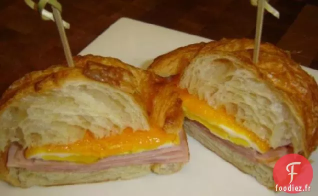 Croissants Faciles au Jambon et au Fromage