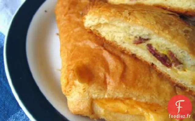 Sandwichs au Bacon, aux Œufs et au Fromage