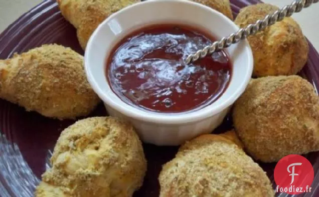 Drumettes de Poulet au Croissant Aigre-Doux