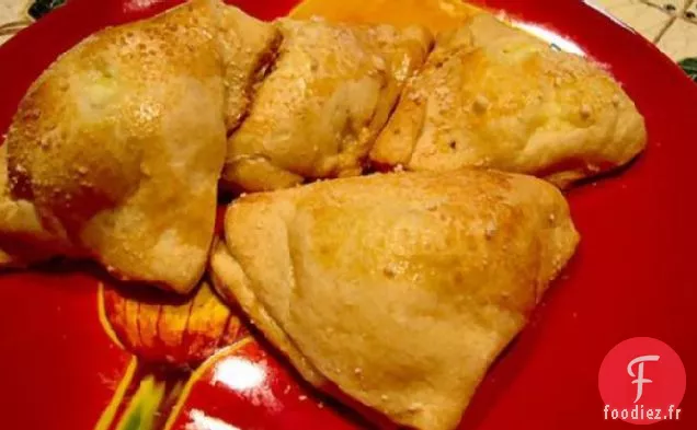 Triangles de Croissant de Feta Grecque