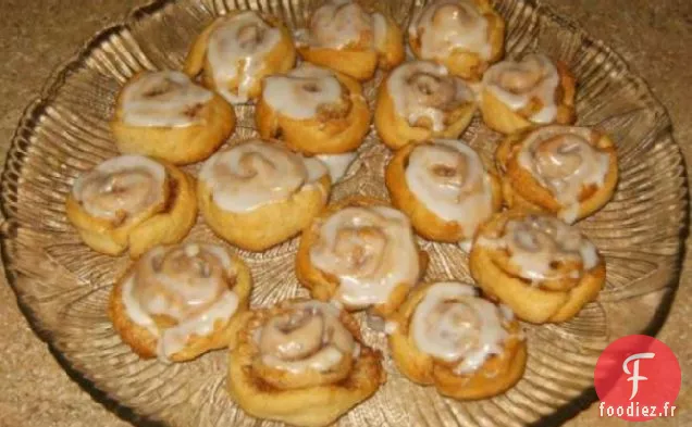 Petits rouleaux de cannelle en un tournemain!