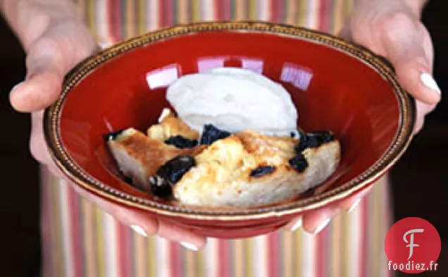Recette de Pouding au Croissant et à l'Armagnac