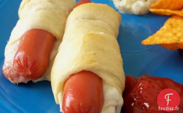 Porcs dans la couverture