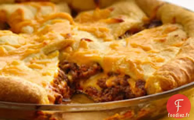 Cheeseburger Crescent Bake