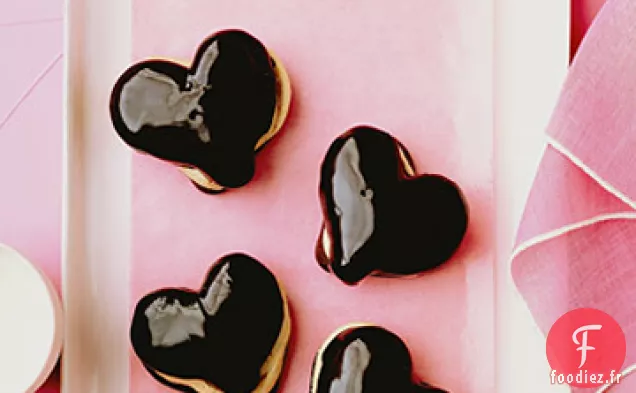 Coeurs Eclair Au Chocolat