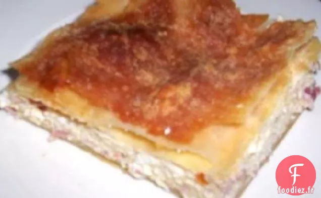 Tiropita (Tarte au Fromage Salée Grecque)
